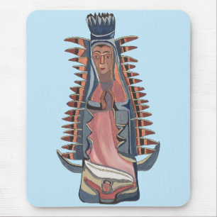 Jungfrau Jungfrau Mary Our Lady of Guadalupe Maler Mousepad