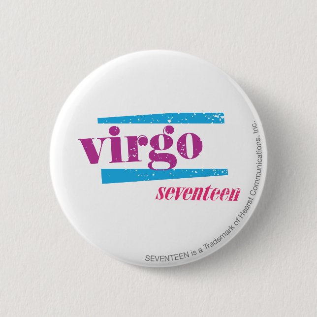 Jungfrau lila button (Vorderseite)