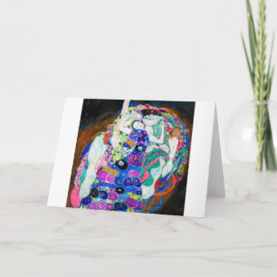 Jungfrau (Mädchen), Gustav Klimt Karte