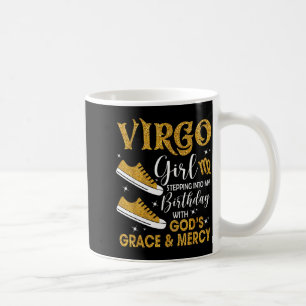 Jungfrau-Mädchen tritt in die Gnade meines Geburts Kaffeetasse