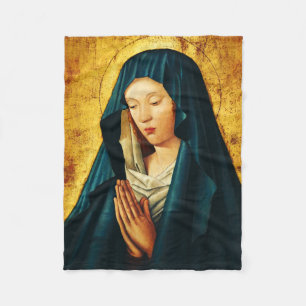 Jungfrau Maria Hodegetria byzantinisch-katholische Fleecedecke