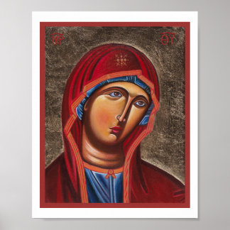 Jungfrau Maria Mutter Gottes Poster