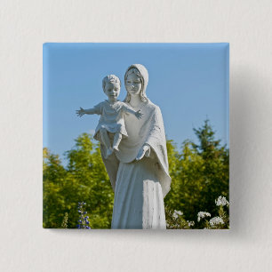 Jungfrau Maria und Jesuskind in Remagen Button