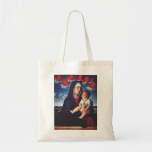Jungfrau Maria und Kind Klassische Religiöse Kunst Tragetasche
