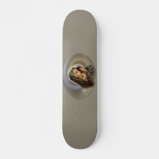 Jungfrau Mary 2 Skateboard (Vorne)