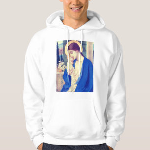 Jungfrau Mary and Child von Marianne Stokes Hoodie