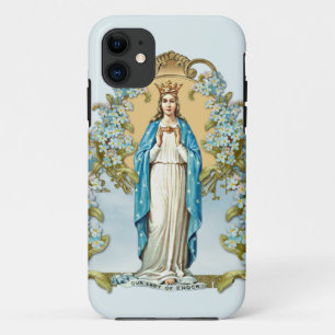 Jungfrau Mary Floral Religiöse Lady of Knock Case-Mate iPhone Hülle