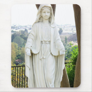 Jungfrau Mary Garden Statue Mousepad