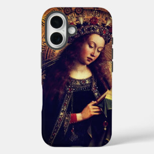 Jungfrau Mary - Gent Altarpiece von Jan van Eyck iPhone 16 Hülle