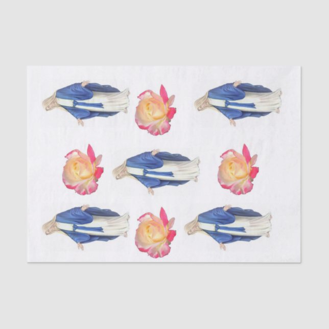 Jungfrau Mary Hygienepapier Seidenpapier (Vorderseite)