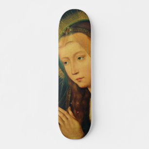 Jungfrau Mary im Gebet Skateboard