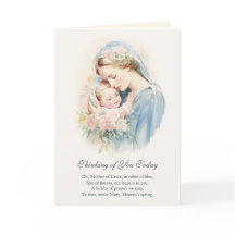 Jungfrau Mary Jesus denkt an euch Gebet