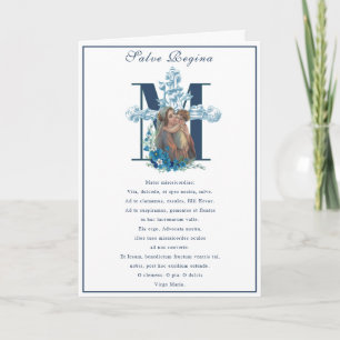 Jungfrau Mary Jesus katholisches Gebet Religiös Karte