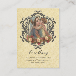 Jungfrau Mary Jesus spirituelle Kommune Heilige Ka Platzkarte