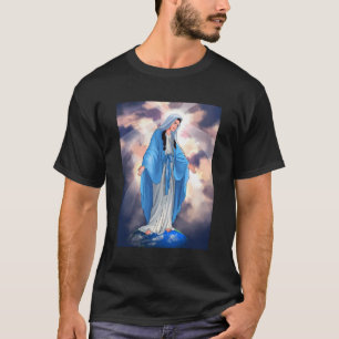 Jungfrau Mary Katholic Church Virgen Maria Catolic T-Shirt