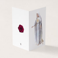Jungfrau Mary Katholic Condolence Danke, Karten