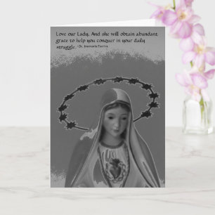 Jungfrau Mary, Liebe unser Ladenangebot Karte