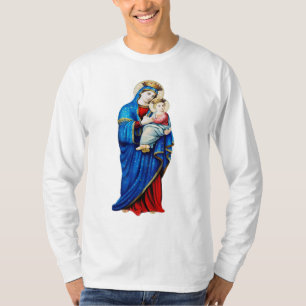 Jungfrau Mary mit dem Baby Jesus T-Shirt