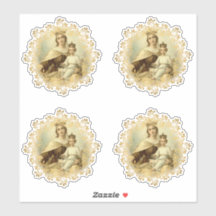 Jungfrau Mary Mount Carmel Jesus Religious Vinyl