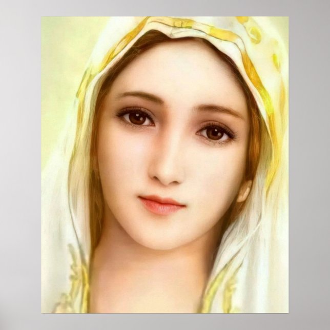 Jungfrau Mary, Mutter Gottes Poster (Vorne)