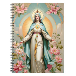 Jungfrau Mary Notebook Notizblock