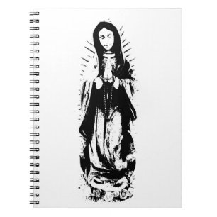 Jungfrau-Mary-Notizbuch Notizblock