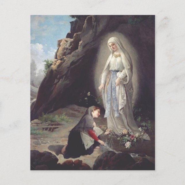 Jungfrau Mary of Lourdes (Vorderseite)