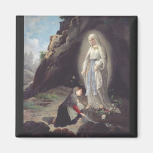 Jungfrau Mary of Lourdes Magnet