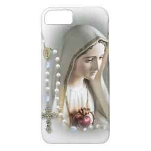 Jungfrau Mary/Rosary iPhone 7 FALL Case-Mate iPhone Hülle