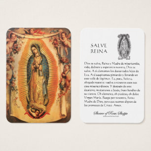 Jungfrau Mary Salve Reina Spanisches Gebet Heilige