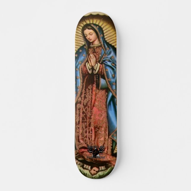 "Jungfrau Mary " Skateboard (Vorne)
