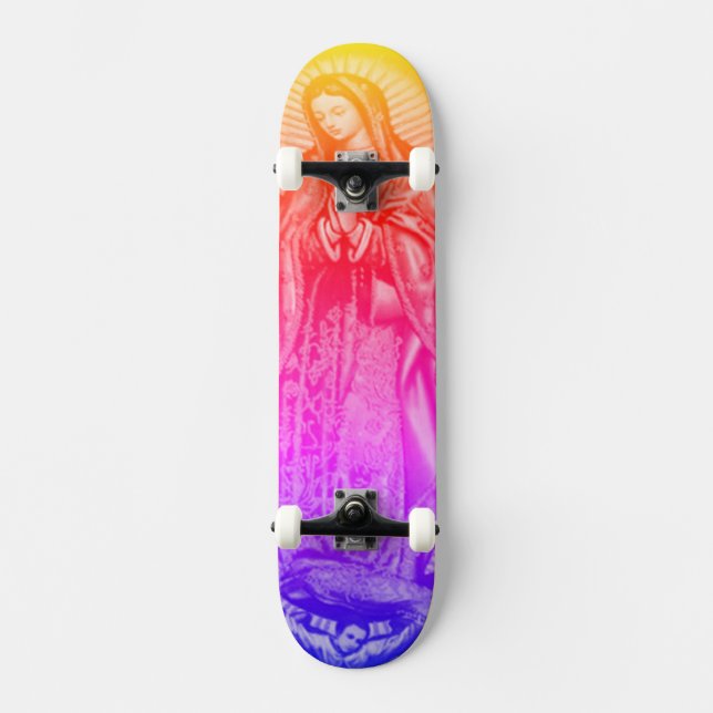 Jungfrau Mary Skateboard Deck (Vorderseite)
