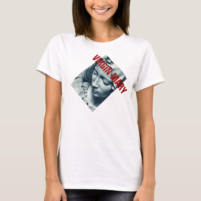 Jungfrau Mary T-Shirt (Vorderseite)