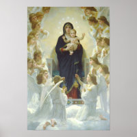 Jungfrau Mary The Angels & Baby Jesus Our Lady