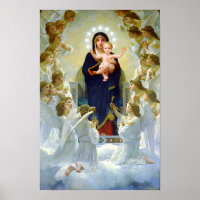 Jungfrau Mary The Angels & Baby Jesus Our Lady