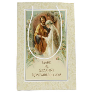 Jungfrau Mary u. Wedding Katholischer St Joseph Mittlere Geschenktüte