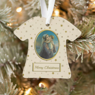 Jungfrau Mary und Baby Jesus zu Weihnachten Ornament