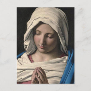 Jungfrau Mary / Virgen Maria Postkarte