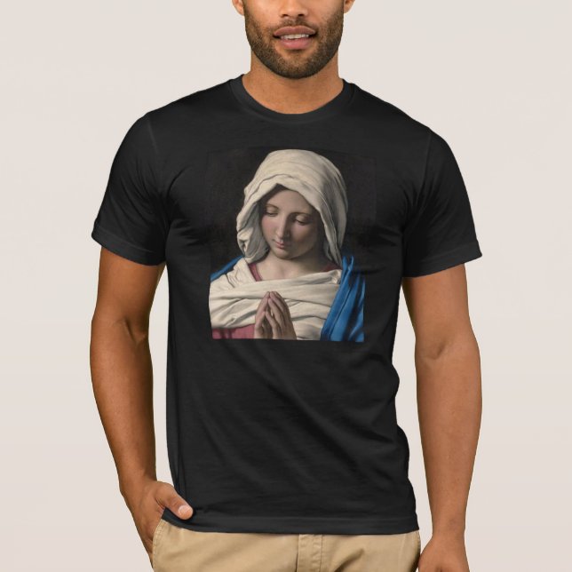 Jungfrau Mary / Virgen Maria T-Shirt (Vorderseite)