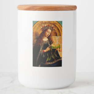 Jungfrau Mary von Jan van Eyck Lebensmitteletikett