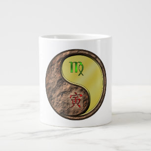 Jungfrau & Metall-Tiger Jumbo-Tasse