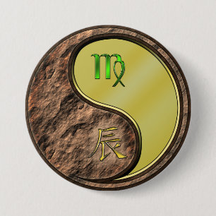 Jungfrau & Metalldrache Button