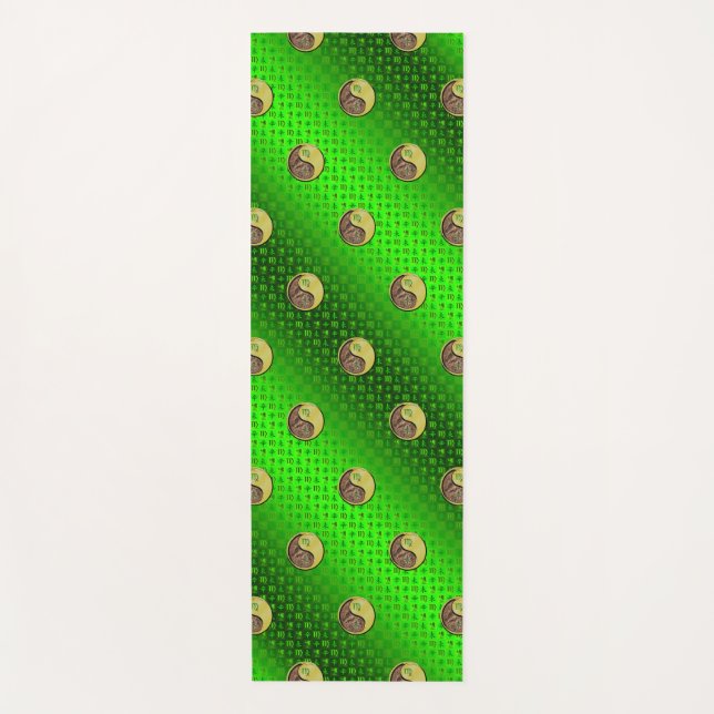 Jungfrau & Metallziege Yogamatte (Vorderseite)