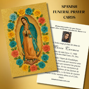 Jungfrau Mexico Guadalupe Spanisches Beerdigungsge