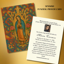 Jungfrau Mexico Guadalupe Spanisches Beerdigungsge