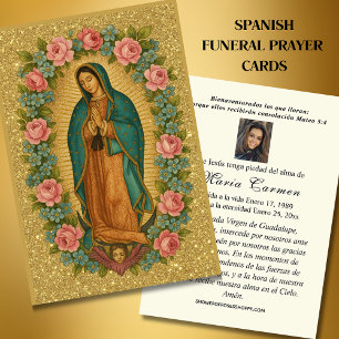 Jungfrau Mexico Guadalupe Spanisches Beerdigungsge