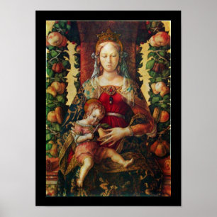 JUNGFRAU MIT KIND, insbesondere 2 Poster