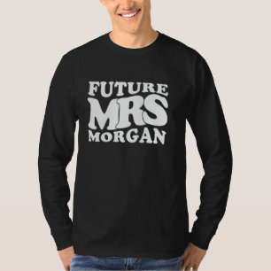 Jungfrau Morgan Junggesellinnenabschied Brautparty T-Shirt