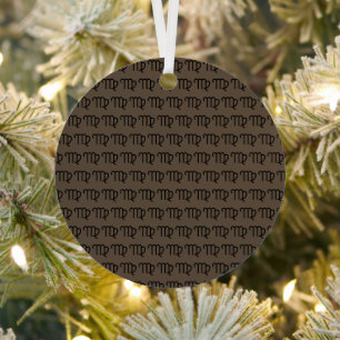 Jungfrau Ornament Aus Metall