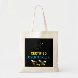 Jungfrau Overthinker-Tasche – Personalisiertes Cha Tragetasche